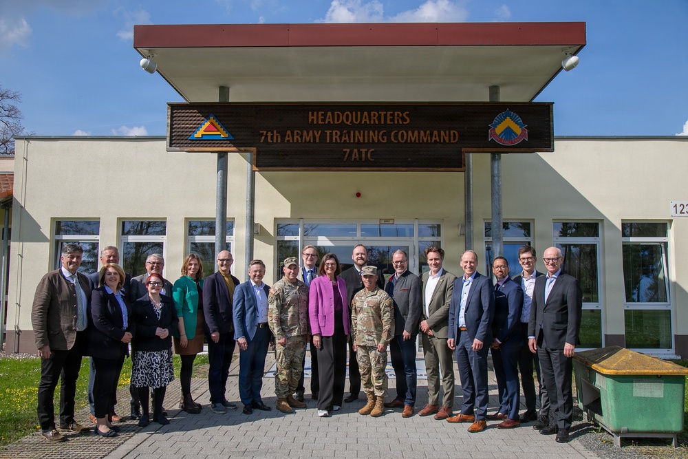 Bavarian State Parliament Visits U.S. Army in Bavaria