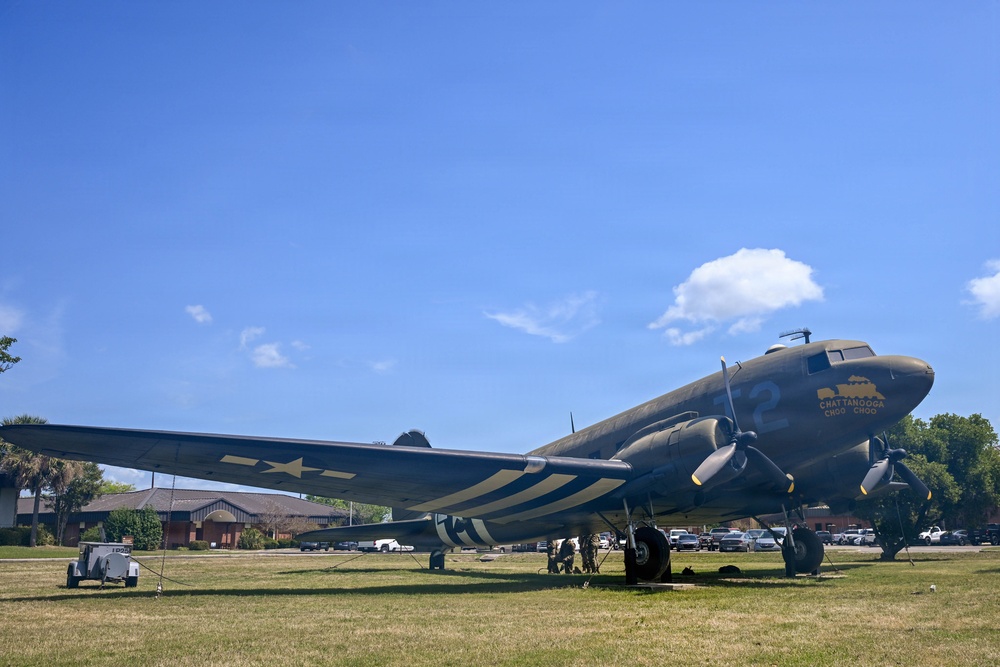 Team Charleston Airmen Maintain C-47 Skytrain