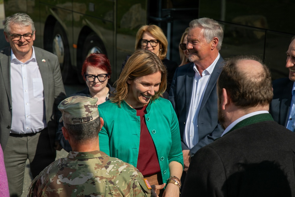 Bavarian State Parliament Visits U.S. Army in Bavaria