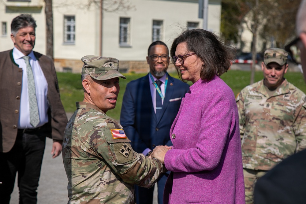 Bavarian State Parliament Visits U.S. Army in Bavaria
