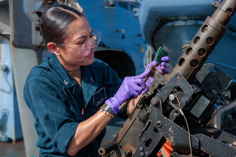 Routine Operations aboard USS Gonzalez (DDG 66)