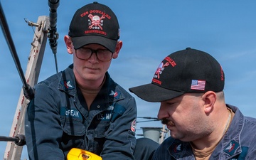 Routine Operations aboard USS Gonzalez (DDG 66)