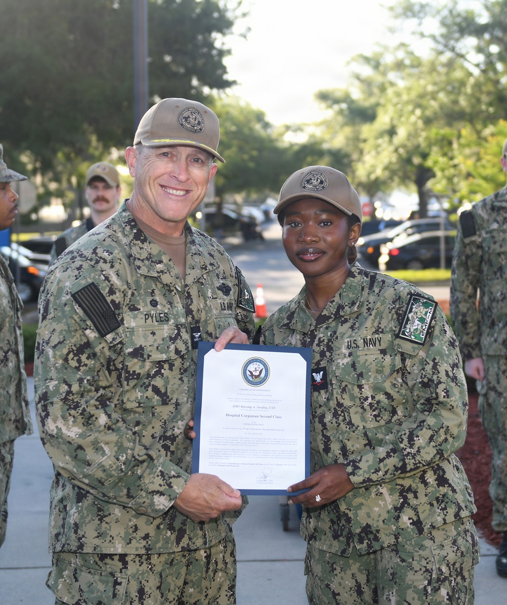 Awards Ceremony at Naval Hospital Jacksonville – April 17, 2026