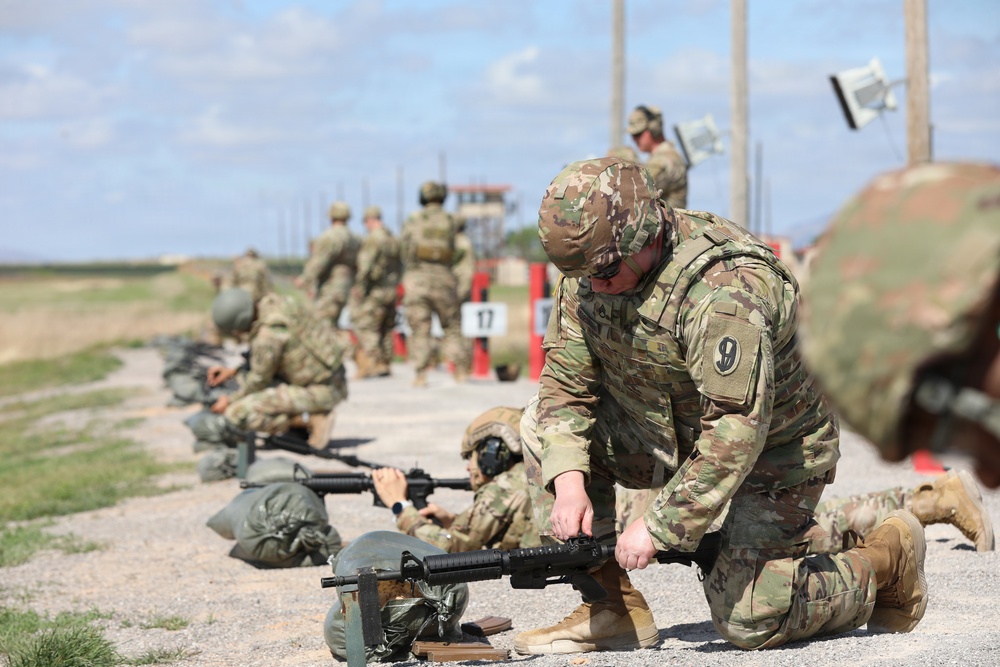 95th Training Division Soldiers Sharpen Marksmanship Skills at Fort Sill