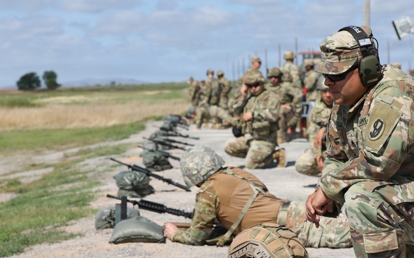 95th Training Division Soldiers Sharpen Marksmanship Skills at Fort Sill