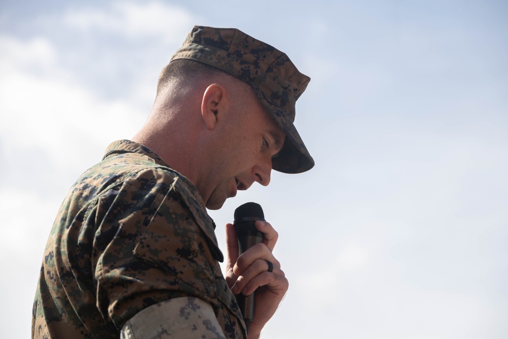 1st Marines hold relief, appointment ceremony