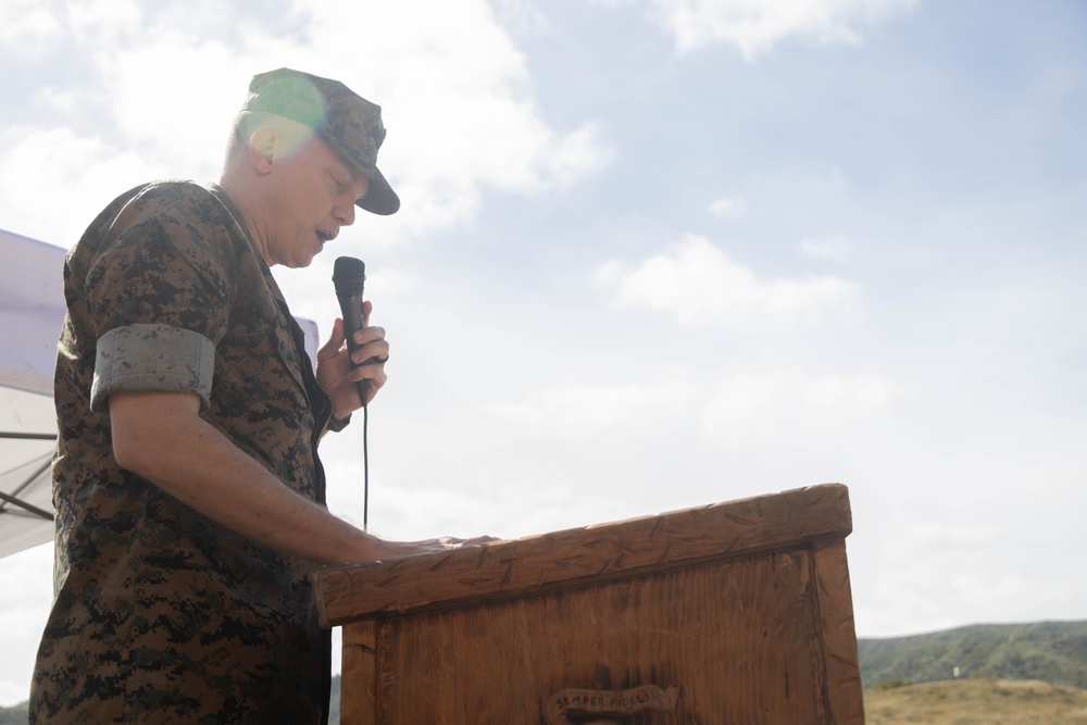 1st Marines hold relief, appointment ceremony