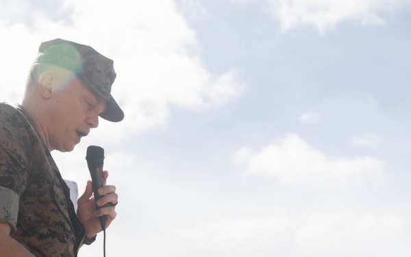 1st Marines hold relief, appointment ceremony