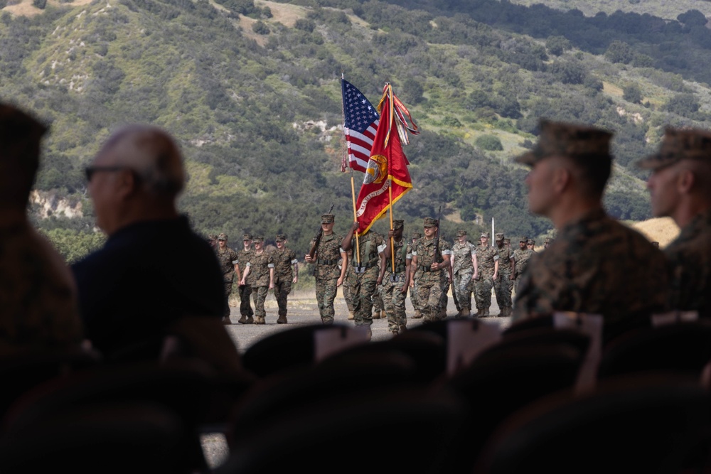 1st Marines hold relief, appointment ceremony