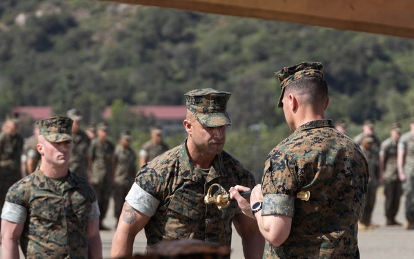 1st Marines hold relief, appointment ceremony