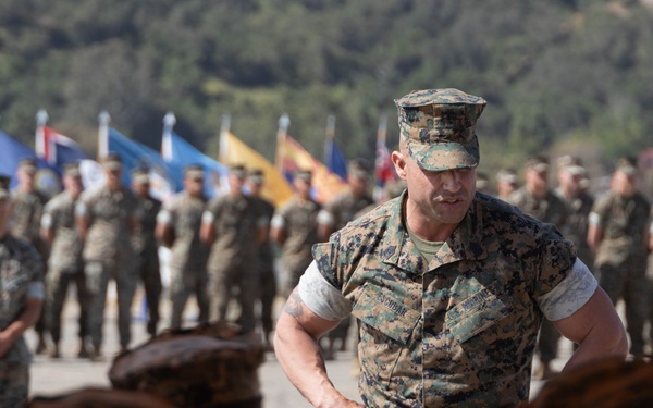 1st Marines hold relief, appointment ceremony