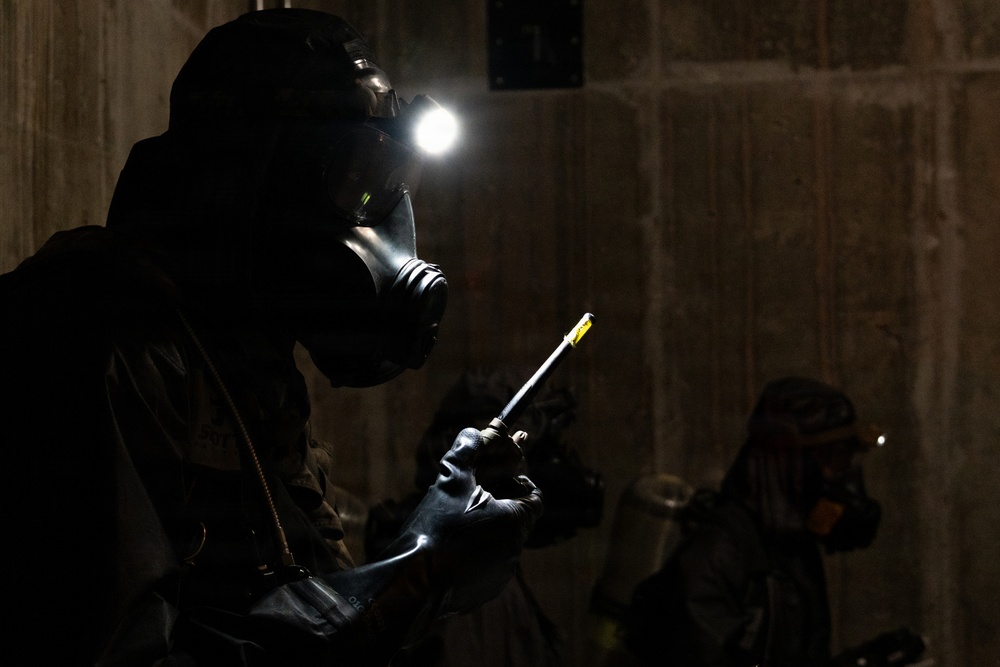 82nd Chemical Company, 10th Special Forces Group (Airborne) training