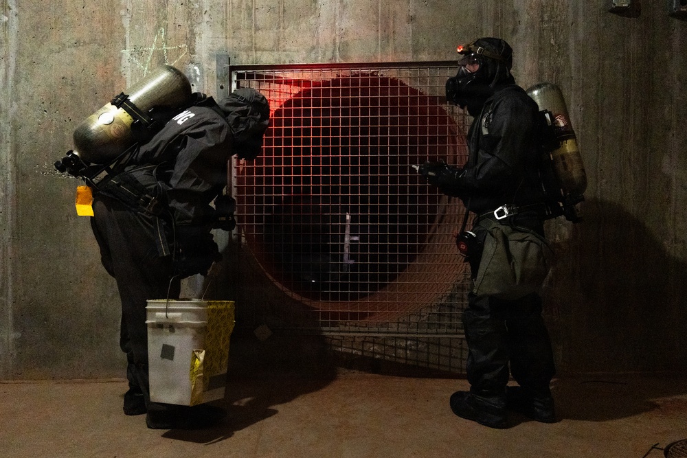 82nd Chemical Company, 10th Special Forces Group (Airborne) training