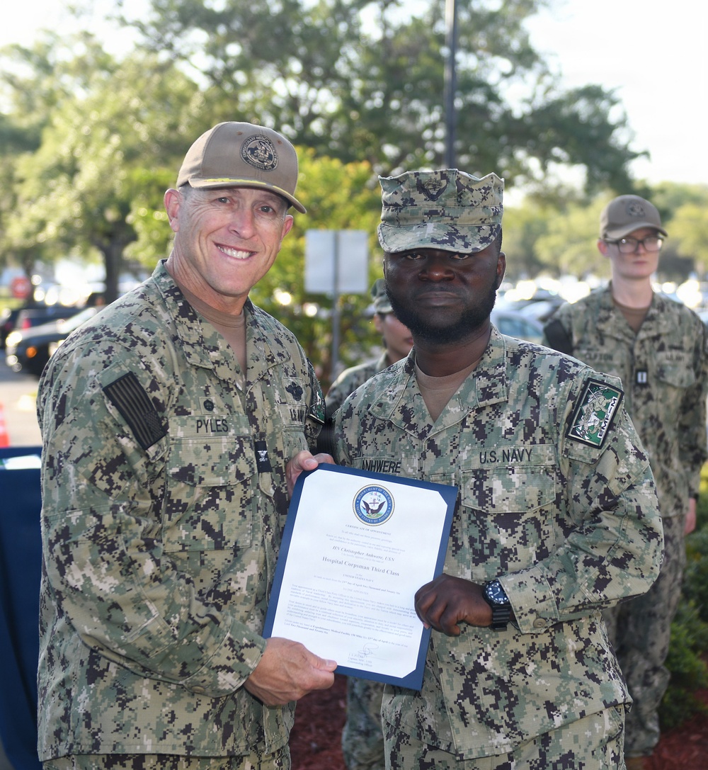 Awards Ceremony at Naval Hospital Jacksonville – April 17, 2026