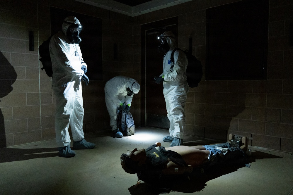 82nd Chemical Company, 10th Special Forces Group (Airborne) training