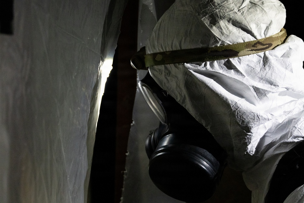 82nd Chemical Company, 10th Special Forces Group (Airborne) training