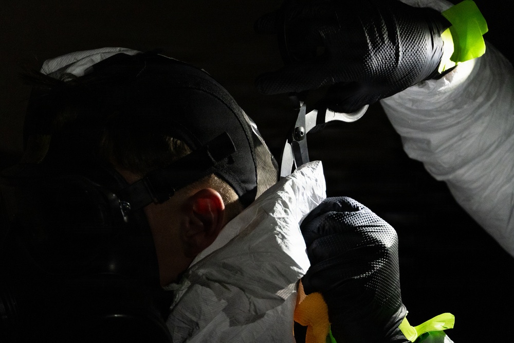 82nd Chemical Company, 10th Special Forces Group (Airborne) training