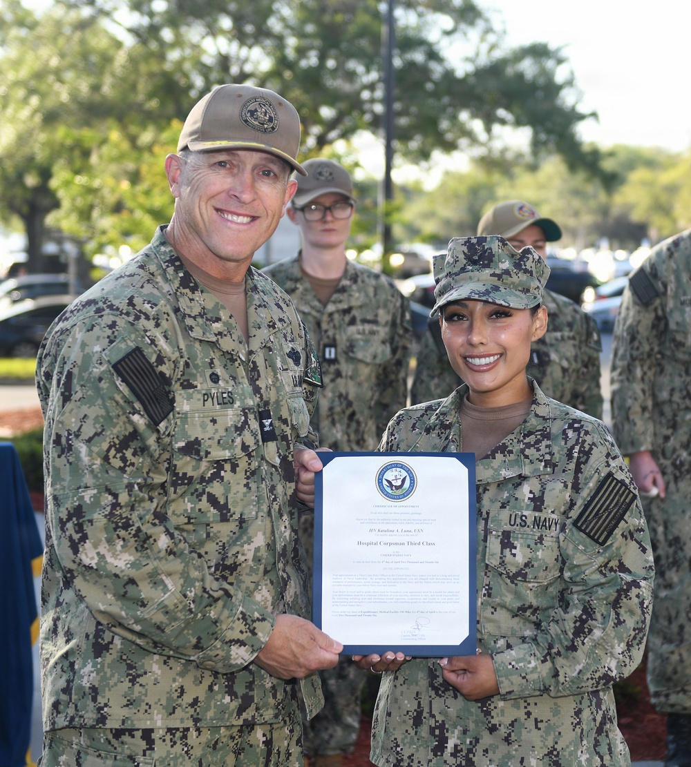 Awards Ceremony at Naval Hospital Jacksonville – April 17, 2026