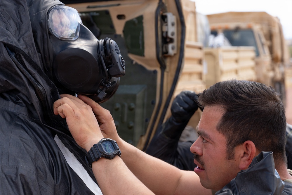 82nd Chemical Company, 10th Special Forces Group (Airborne) training