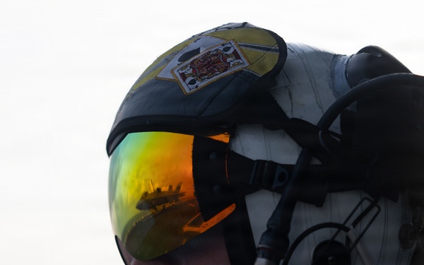 11th MEU Marines Conduct F-35B Flight Operations Aboard USS Boxer