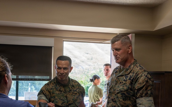Special Assistant to CMC visits 1st Bn., 11th Marines during Operation Clean Sweep IV