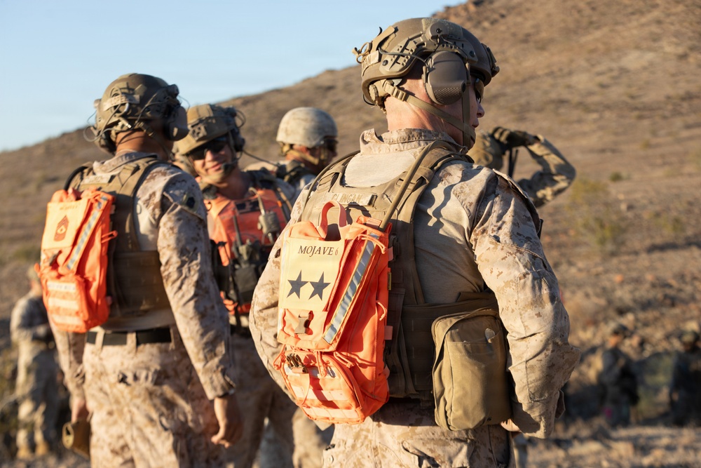 Marines With 1st Battalion, 2nd Marines Conduct Range 205