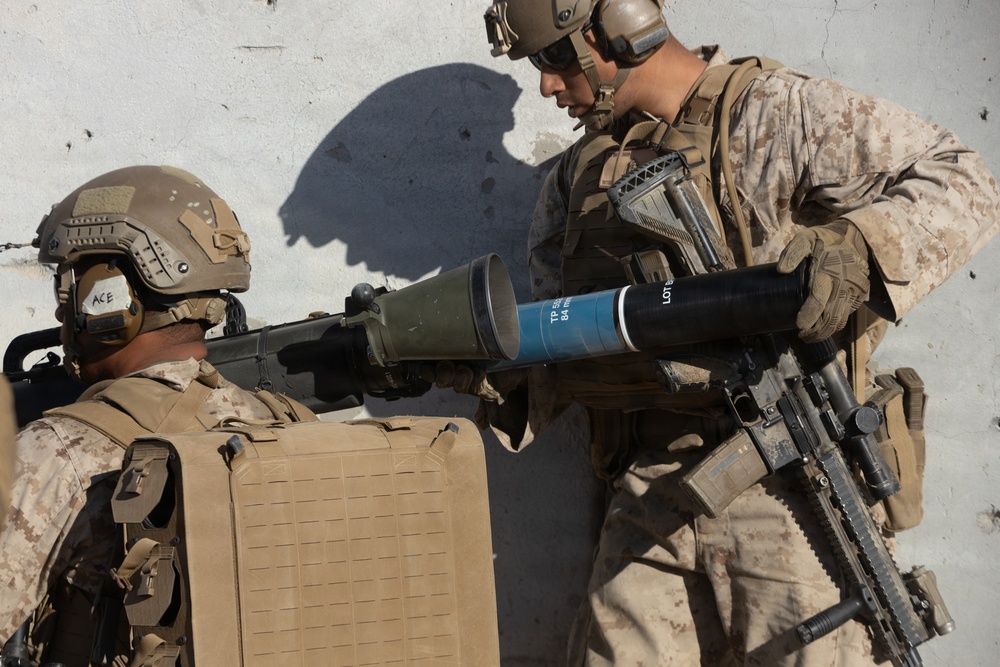 Marines With 1st Battalion, 2nd Marines Conduct Range 205