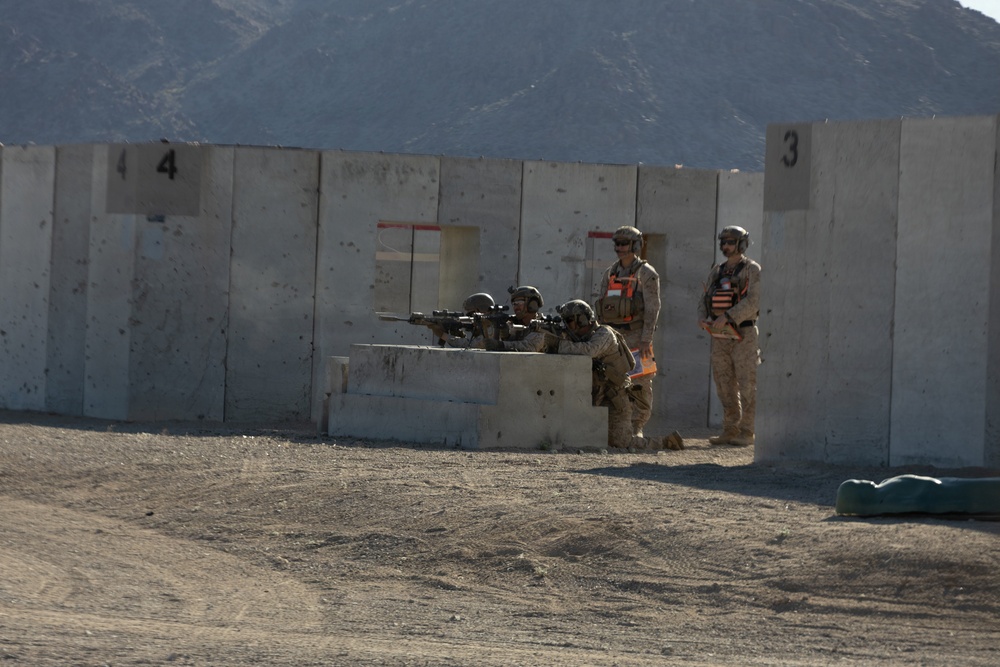 Marines With 1st Battalion, 2nd Marines Conduct Range 205