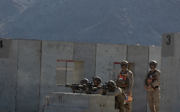 Marines With 1st Battalion, 2nd Marines Conduct Range 205