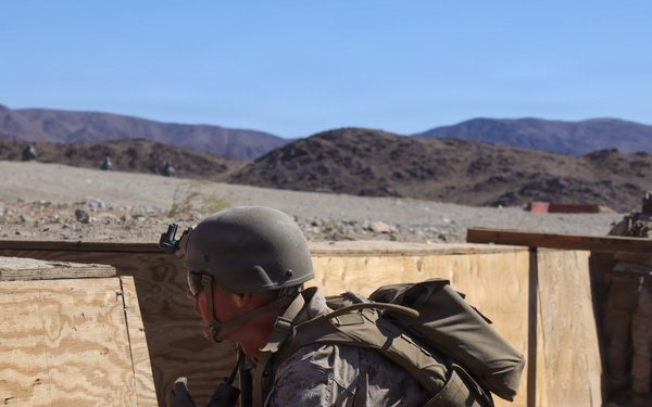 Marines With 1st Battalion, 2nd Marines Conduct Range 410A