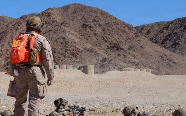 Marines With 1st Battalion, 2nd Marines Conduct Range 410A