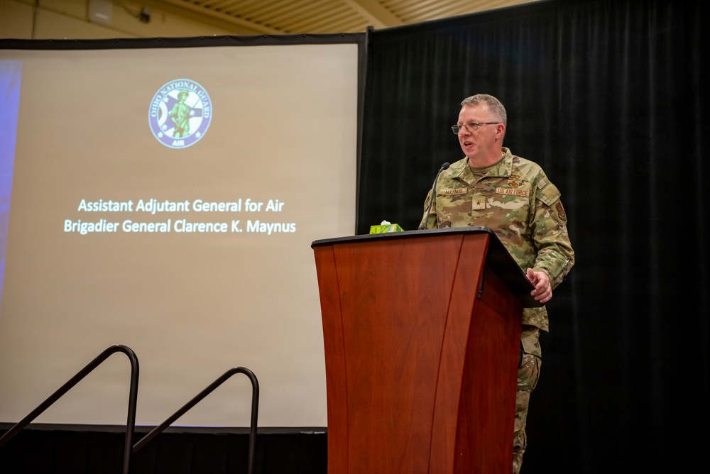 Maynus assumes leadership of Ohio Air National Guard