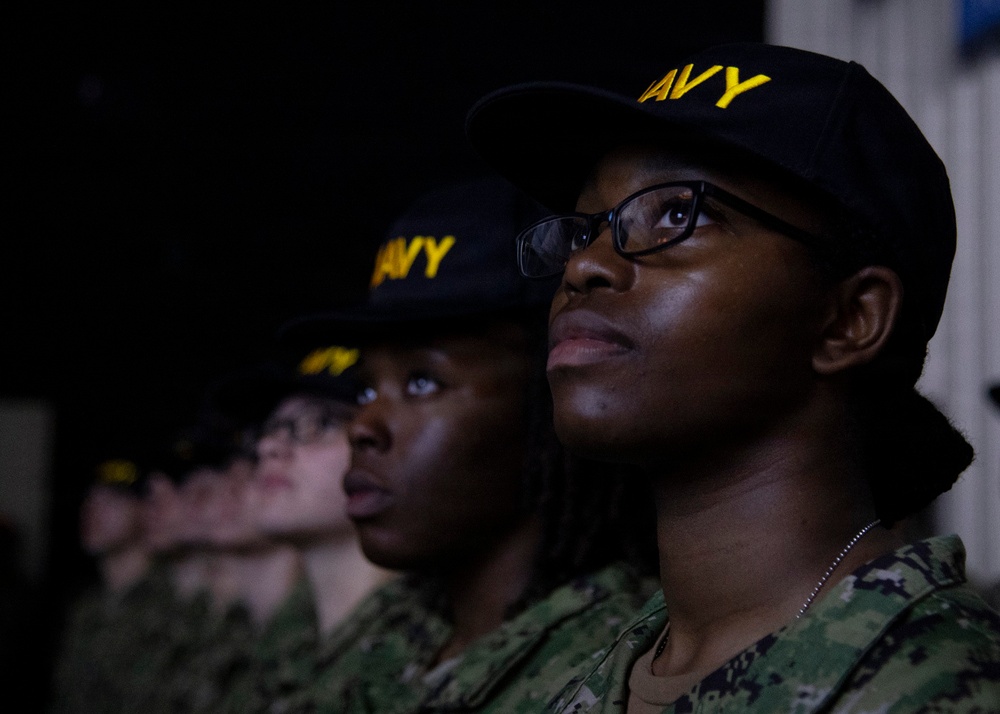 Recruit Training Command Capping Ceremony