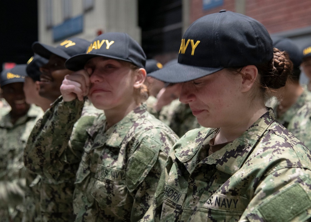 Recruit Training Command Capping Ceremony