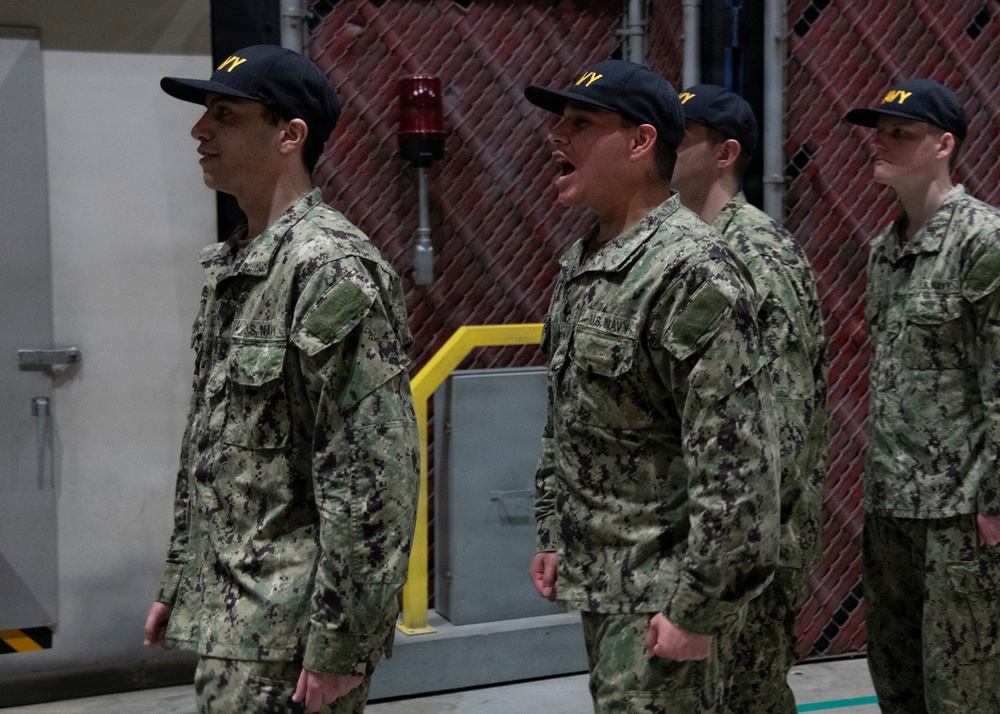 Recruit Training Command Capping Ceremony