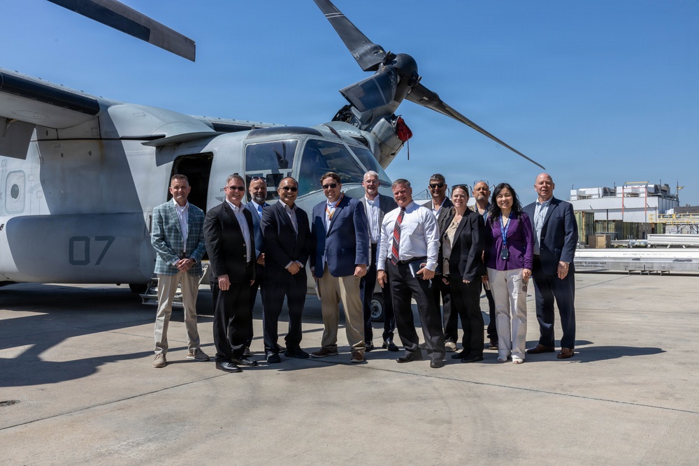 Marine Corps Senior Executive Forum Tours MCAS New River