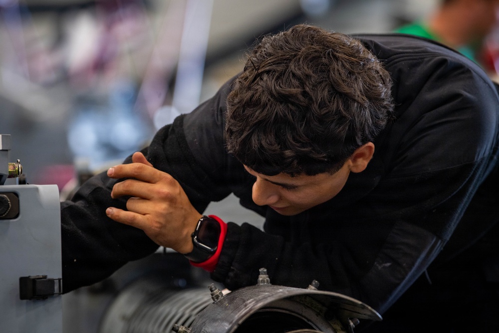 USS Theodore Roosevelt Maintenance