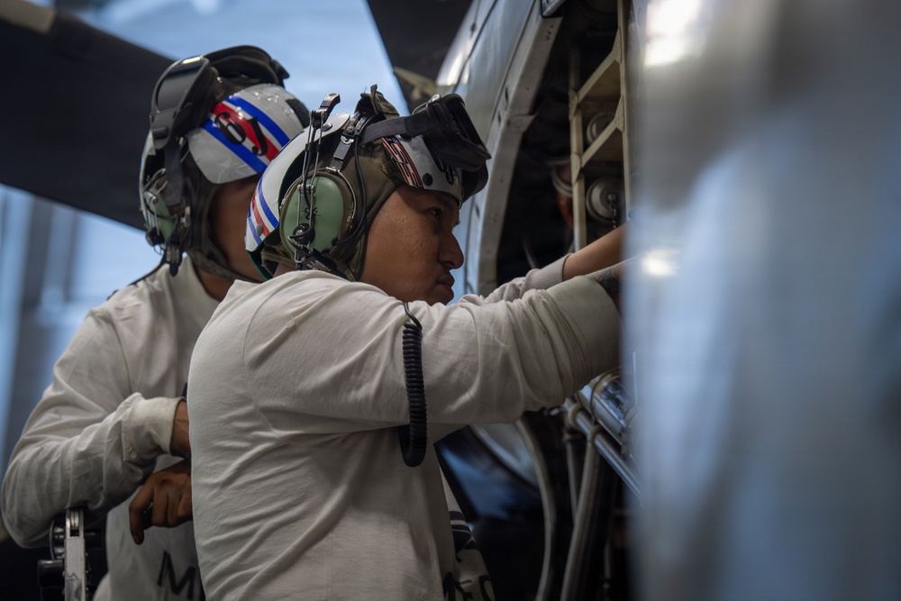 USS Theodore Roosevelt Maintenance