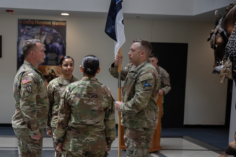 Signal Intelligence and Sustainment Company Change of Command