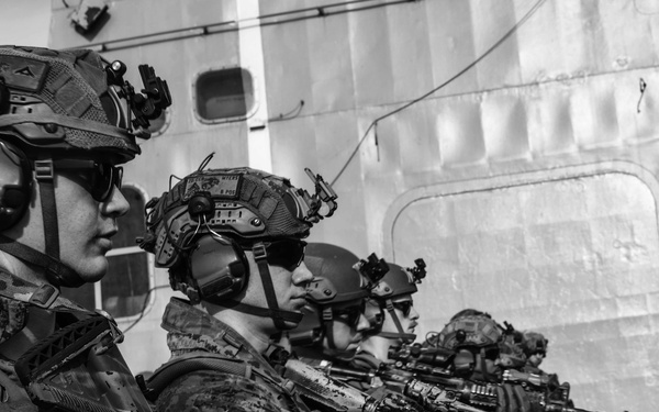 22nd MEU (SOC) | Lima Co. BLT 3/6 Deck Shoot Aboard USS San Antonio