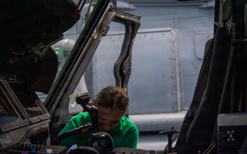 USS Theodore Roosevelt Maintenance