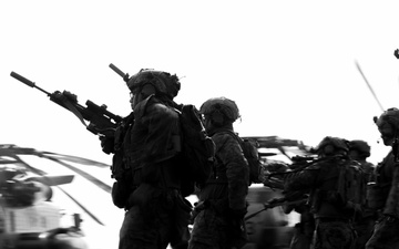 22nd MEU (SOC) | Lima Co. BLT 3/6 Deck Shoot Aboard USS San Antonio