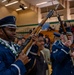 Drill Team performs for Waipahu, Aiea high schools