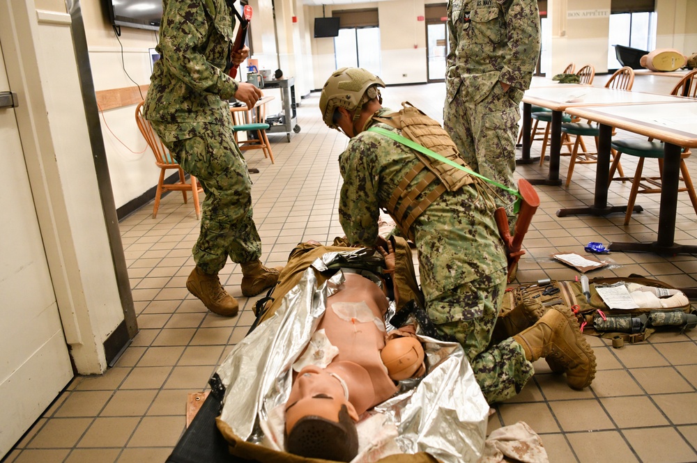 NMRTC Pensacola held Tactical Combat Casualty Care Training At Naval Hospital Pensacola on Feb. 26, 2026