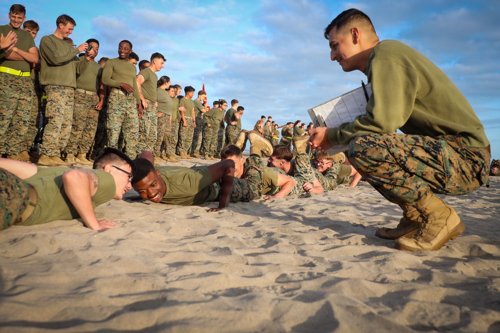 1st Radio Battalion completes I MEF Tomahawk Total Fitness Challenge