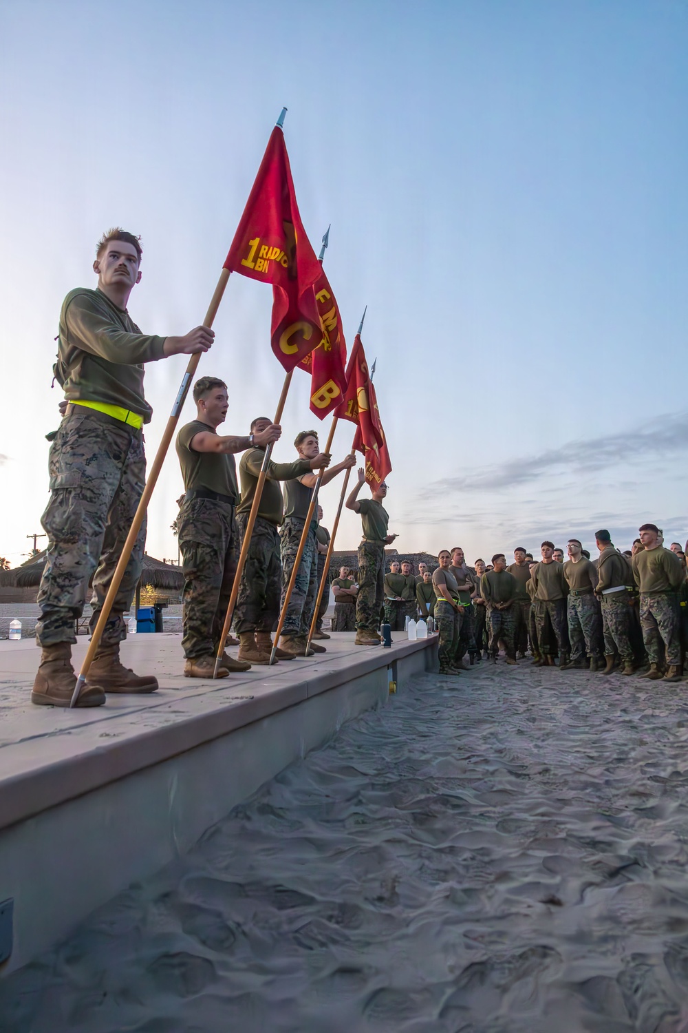 1st Radio Battalion completes I MEF Tomahawk Total Fitness Challenge