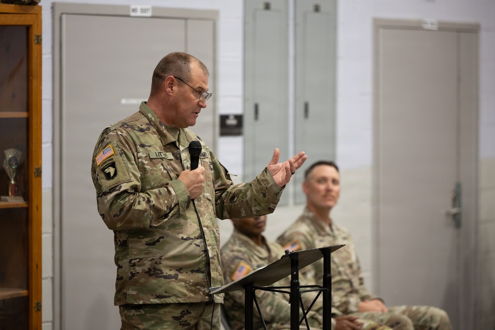 1st Sgt. change of responsibility marks leadership transition in Alabama unit