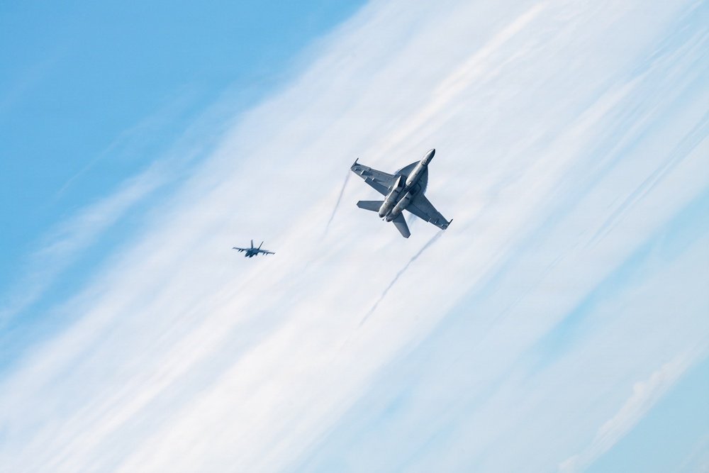 Nimitz Conducts Air Power Demonstration