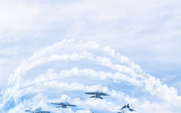 Nimitz Conducts Air Power Demonstration