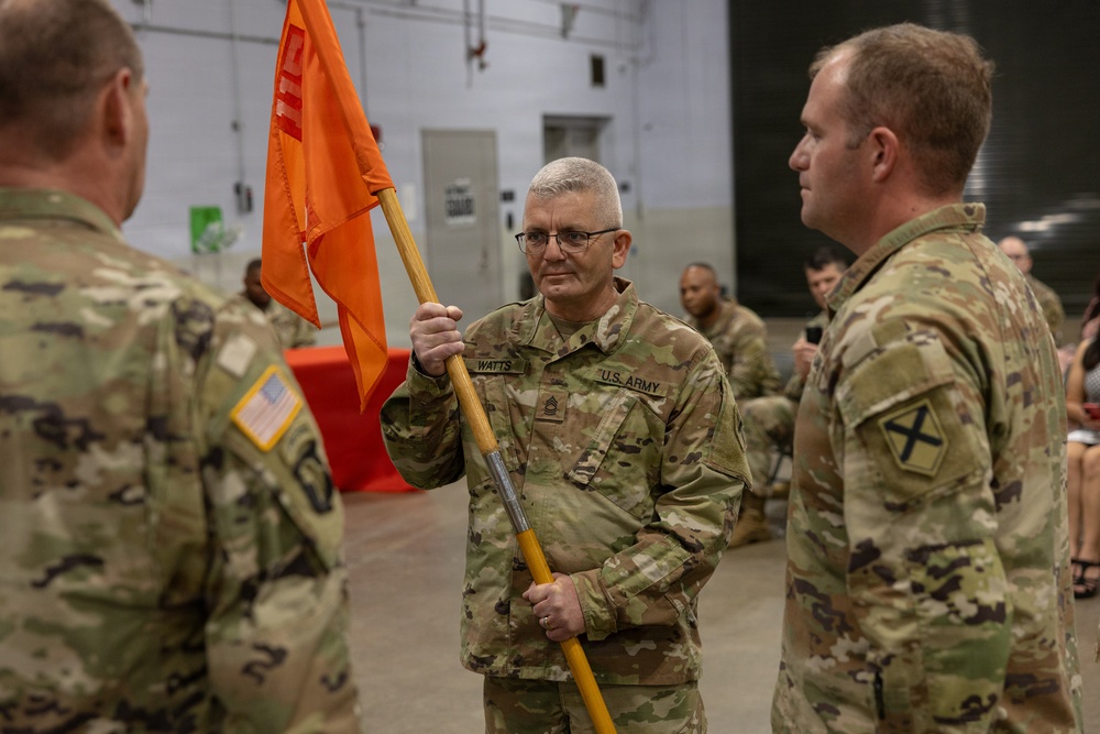 1st Sgt. change of responsibility marks leadership transition in Alabama unit